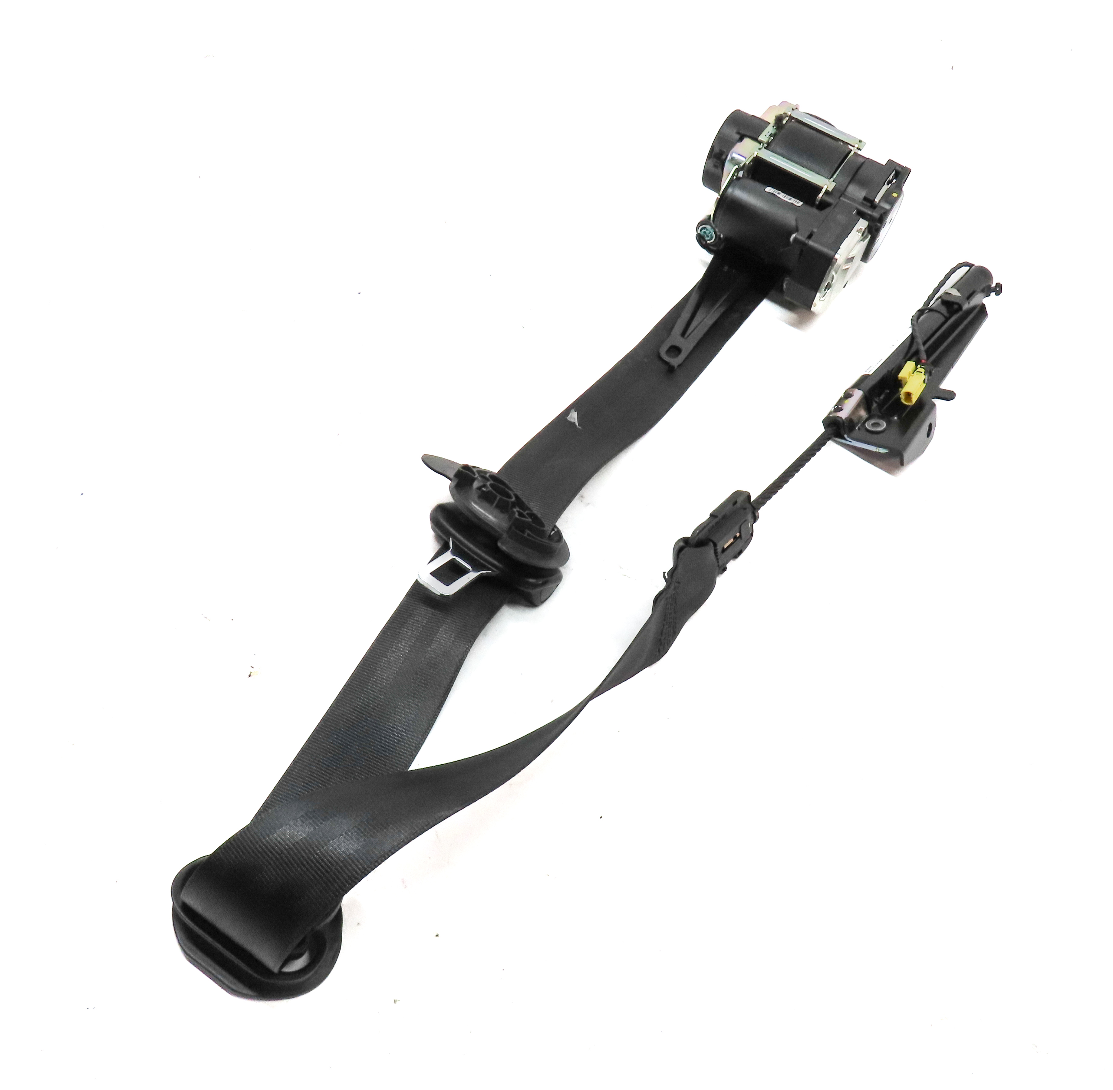 2017-2020 AUDI Q7 (4M) FRONT LEFT DRIVER SEATBELT SEAT BELT RETRACTOR (Black) — exact item pictured